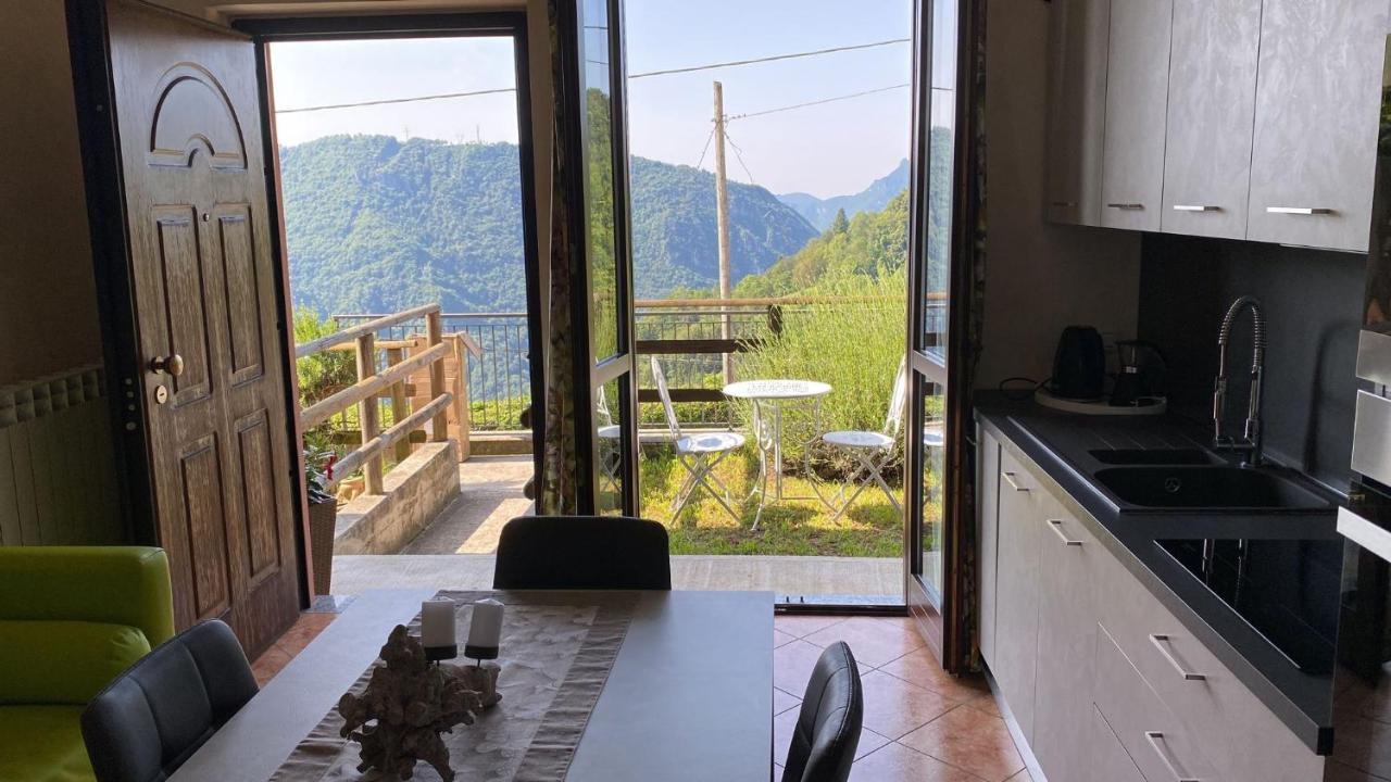 La Casa Panoramica Appartement Madonna della Costa Buitenkant foto